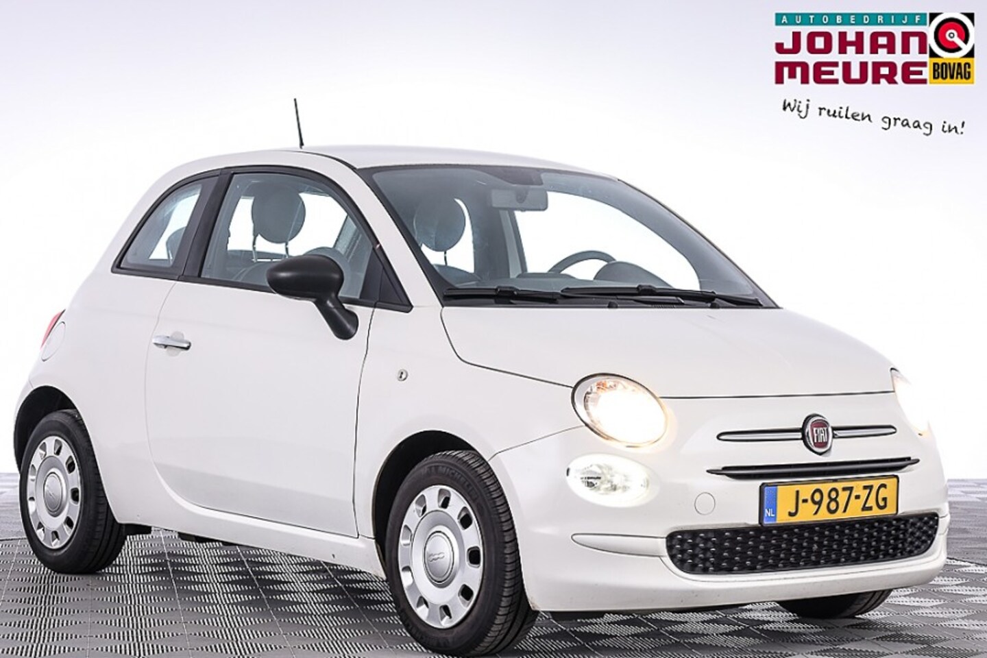 Fiat 500 - 1.0 Hybrid Pop | AIRCO - AutoWereld.nl