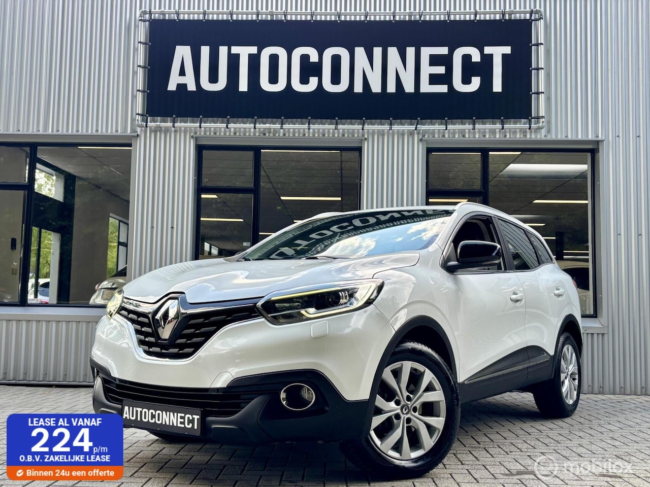Renault Kadjar - 1.2 TCe. AUTOMAAT, NAVI, LEDER, CRUISE, STOELVERWARMING. - AutoWereld.nl