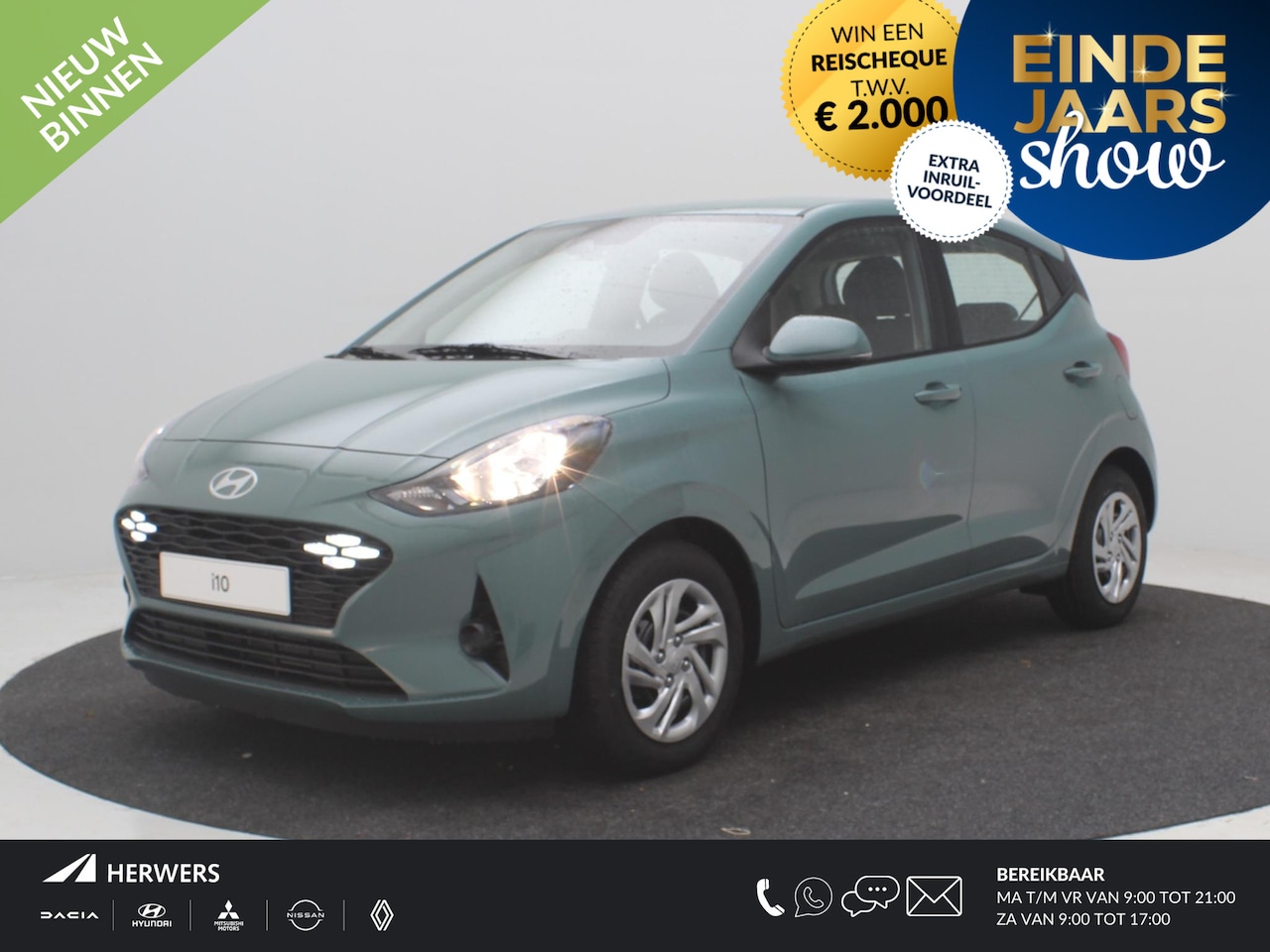 Hyundai i10 - 1.0 Comfort Smart / € 1.250,- Voordeel op de nieuwprijs / Prijs is rijklaar / Direct Lever - AutoWereld.nl