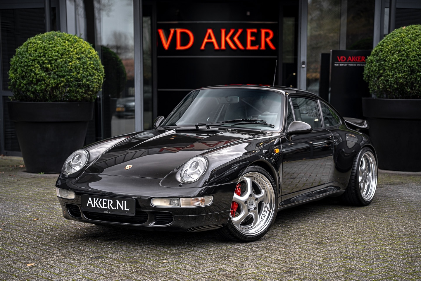 Porsche 911 - 993 Turbo | Nephrite green Raffleder | Schuifdak | 19" RH Artec | Cruise Control - AutoWereld.nl