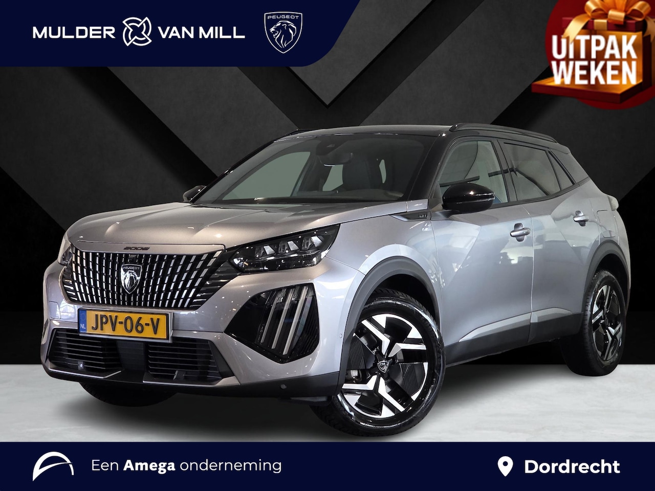 Peugeot 2008 - GT 1.2 Hybrid 145pk e-DCS6 | i-COCKPIT® | TWO-TONE | 360° CAMERA | KEYLESS | NAVI | ISOFIX - AutoWereld.nl