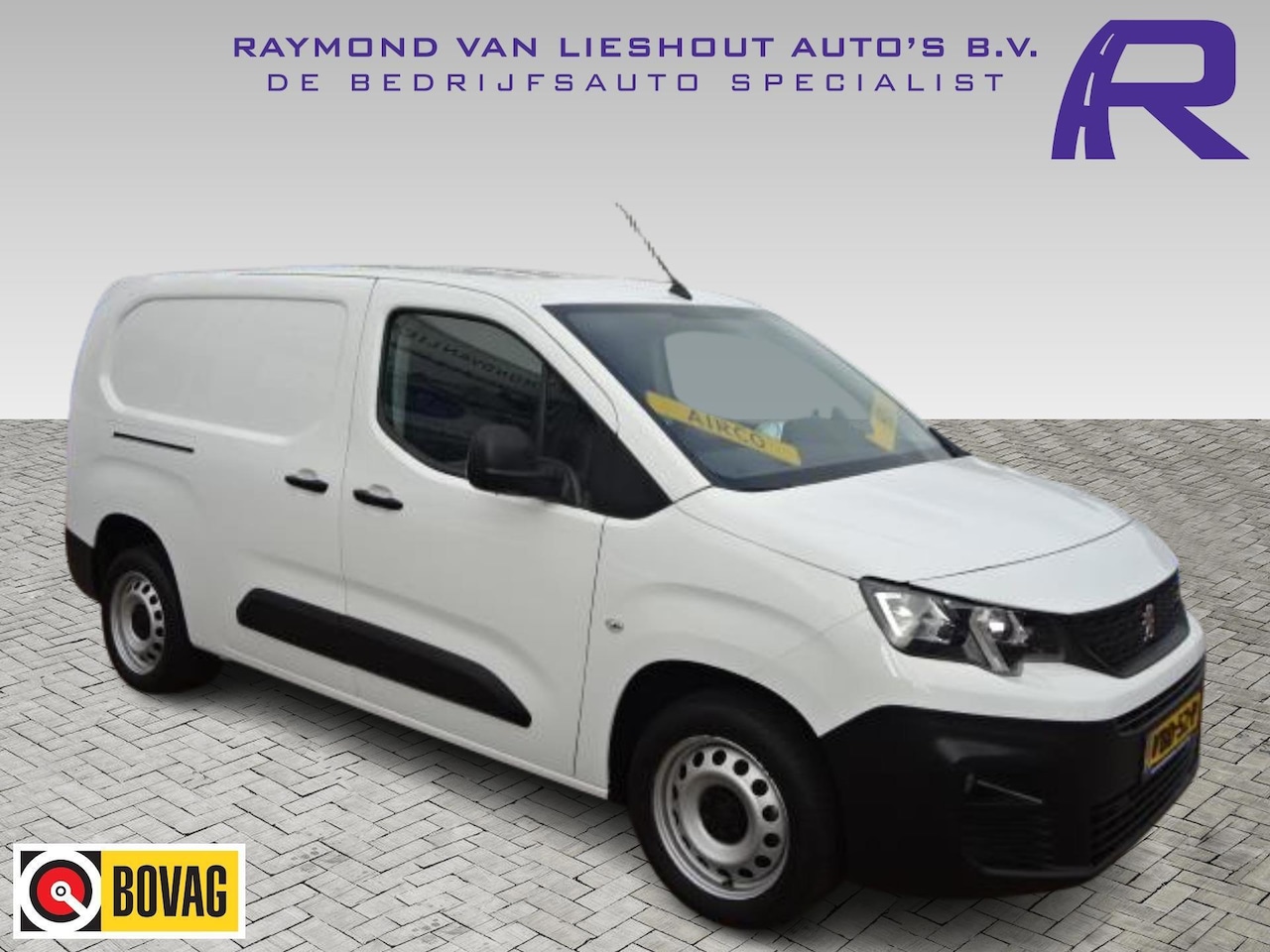 Peugeot Partner - 1.6 BlueHDI Premium Long 100 PK AIRCO NAVI DAB CRUISE - AutoWereld.nl