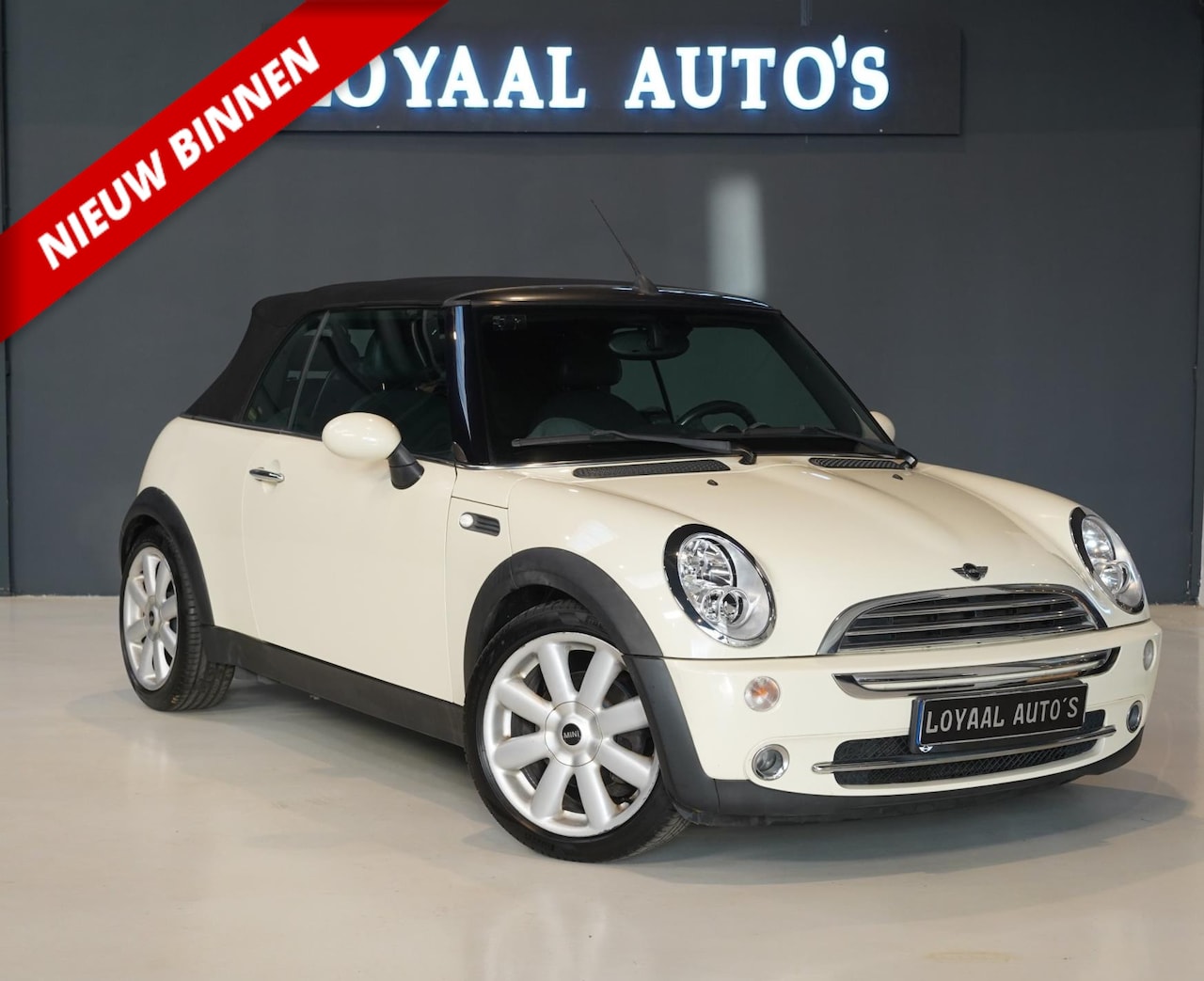 MINI Cabrio - Mini 1.6 Cooper | CABRIO | AIRCO | STOELVERW. | LEER |APK. - AutoWereld.nl