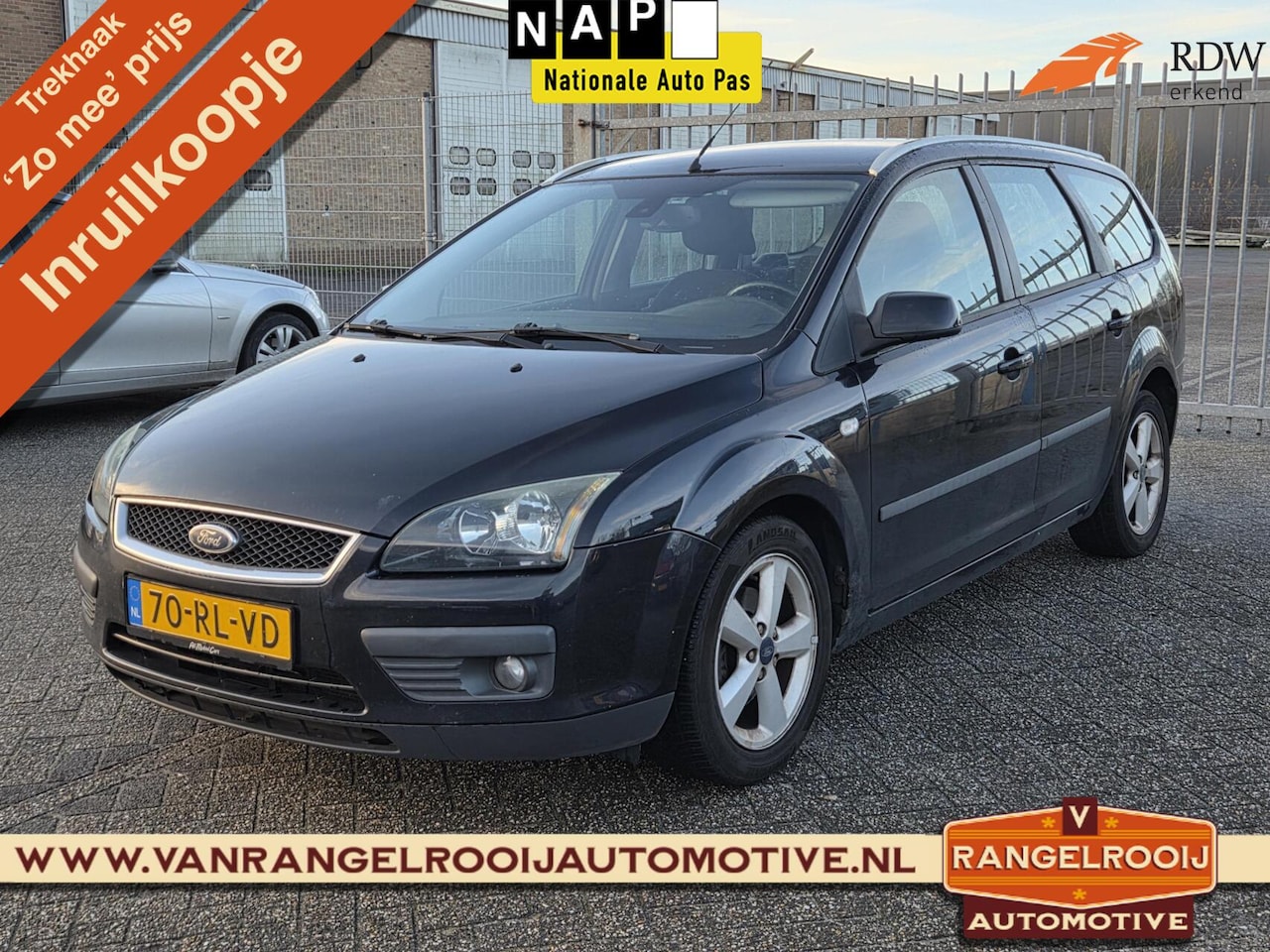 Ford Focus Wagon - 1.6-16V Ambiente 1.6-16V Ambiente, trekhaak, airco, cruise - AutoWereld.nl