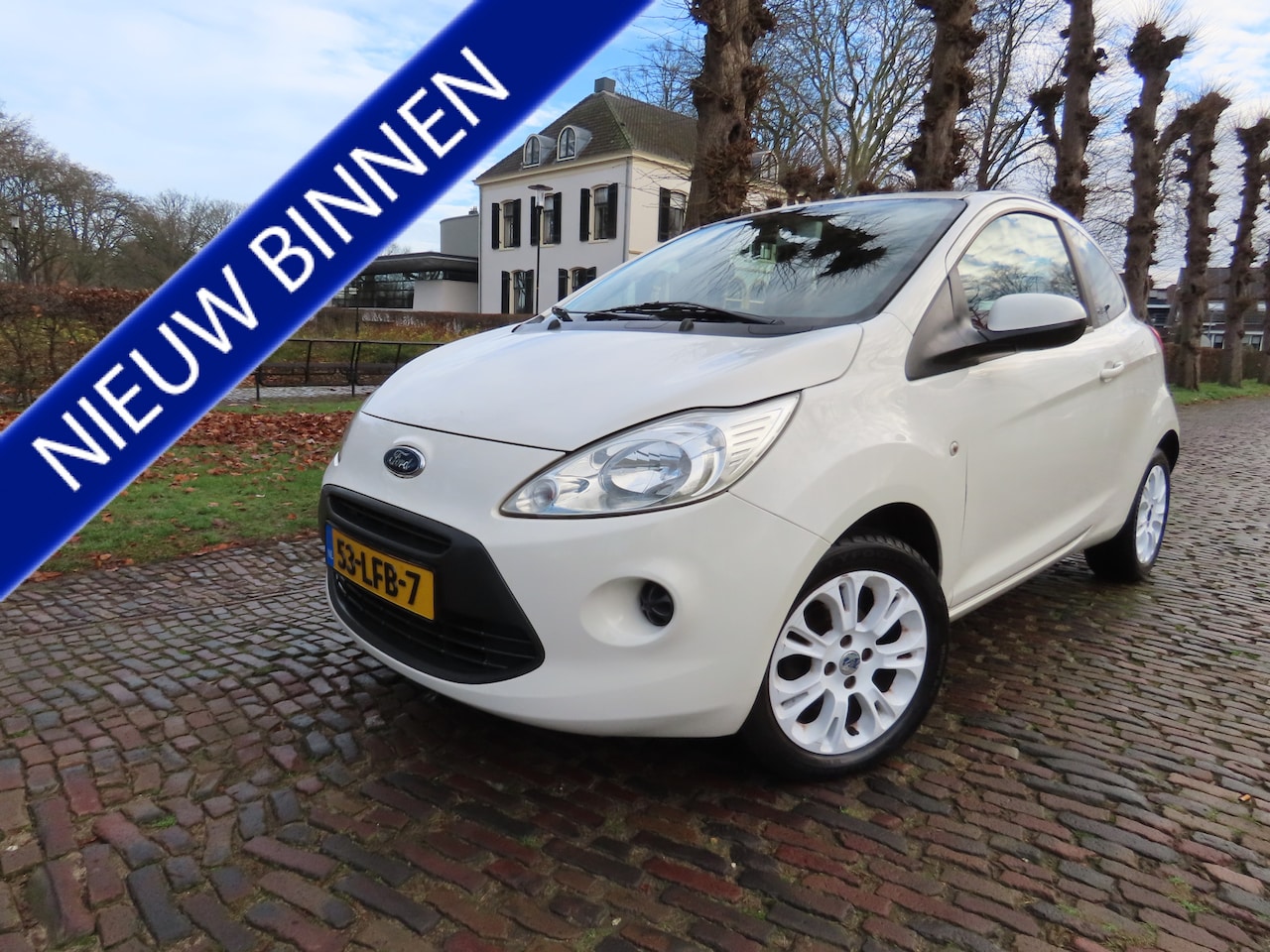 Ford Ka - 1.2 Cool&Sound | 95977 KM | Airco | Stuurbekrachtiging | LM Velgen | Apk t/m 12-12-2026 | - AutoWereld.nl