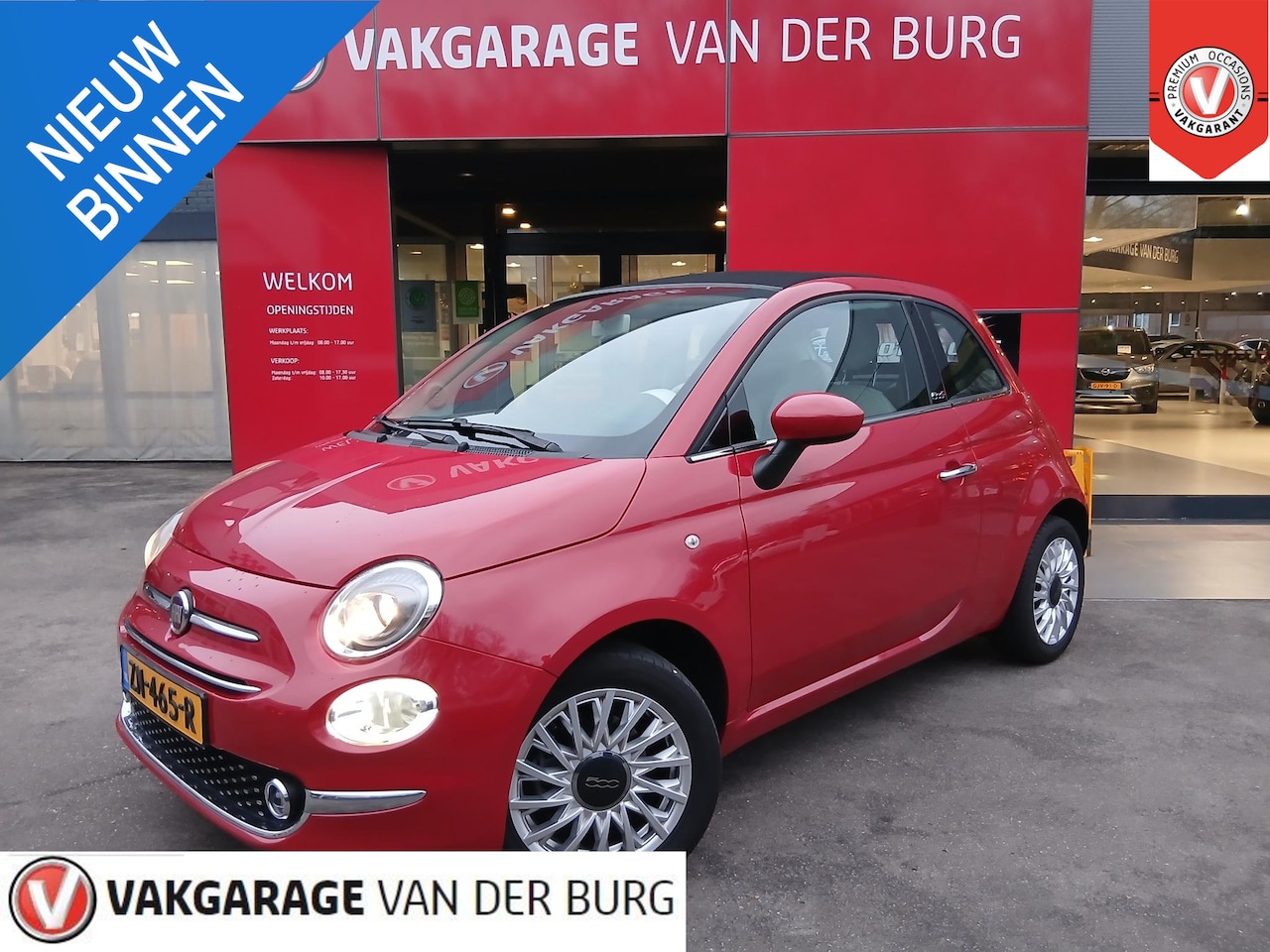 Fiat 500 C - 0.9 TwinAir Turbo Lounge 0.9 TwinAir Turbo Lounge - AutoWereld.nl