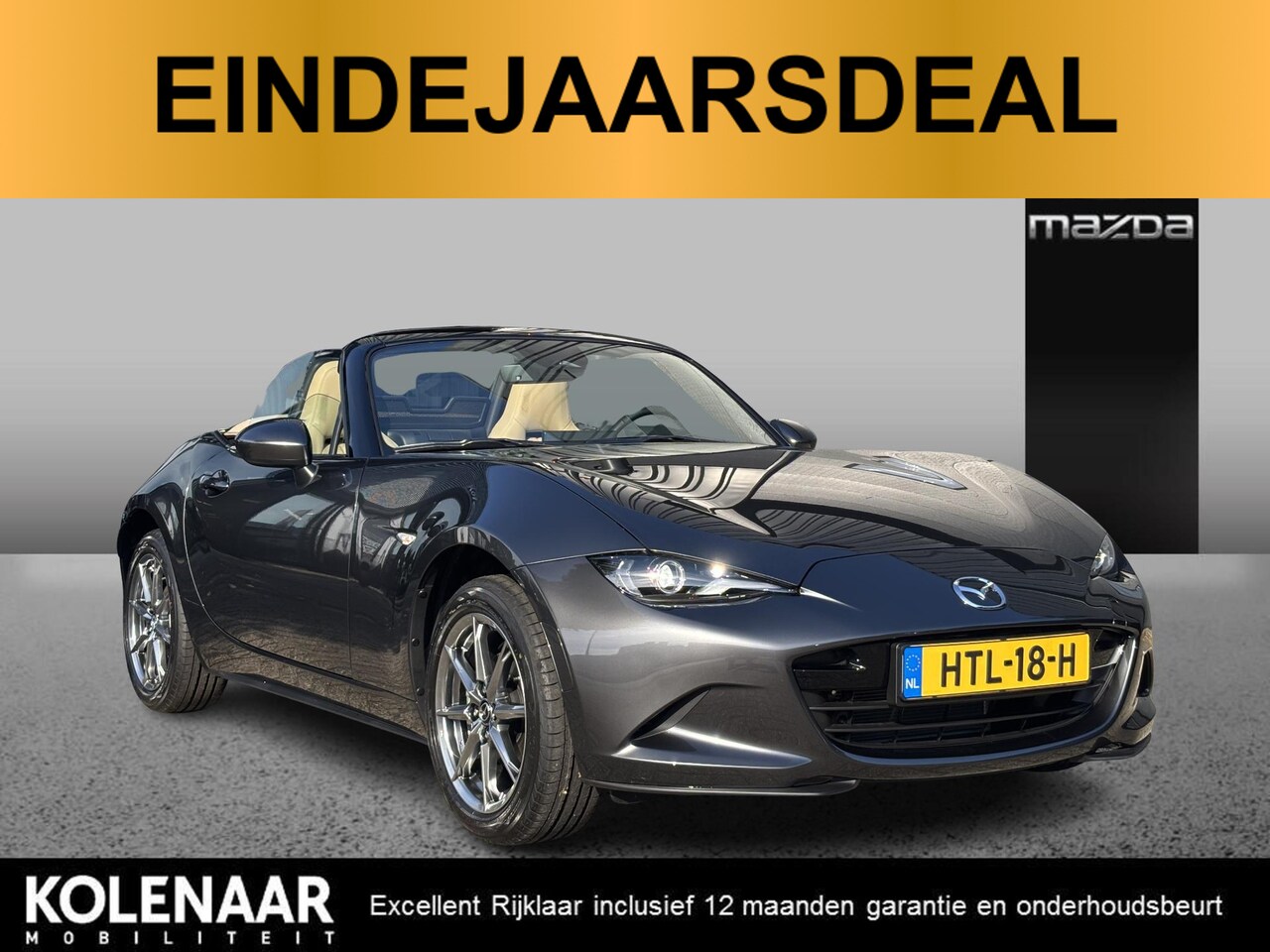 Mazda MX-5 - 1.5 Sky-G 132 Kazari /Eindejaarsdeal!/€7795,- voordeel!/Direct leverbaar - AutoWereld.nl