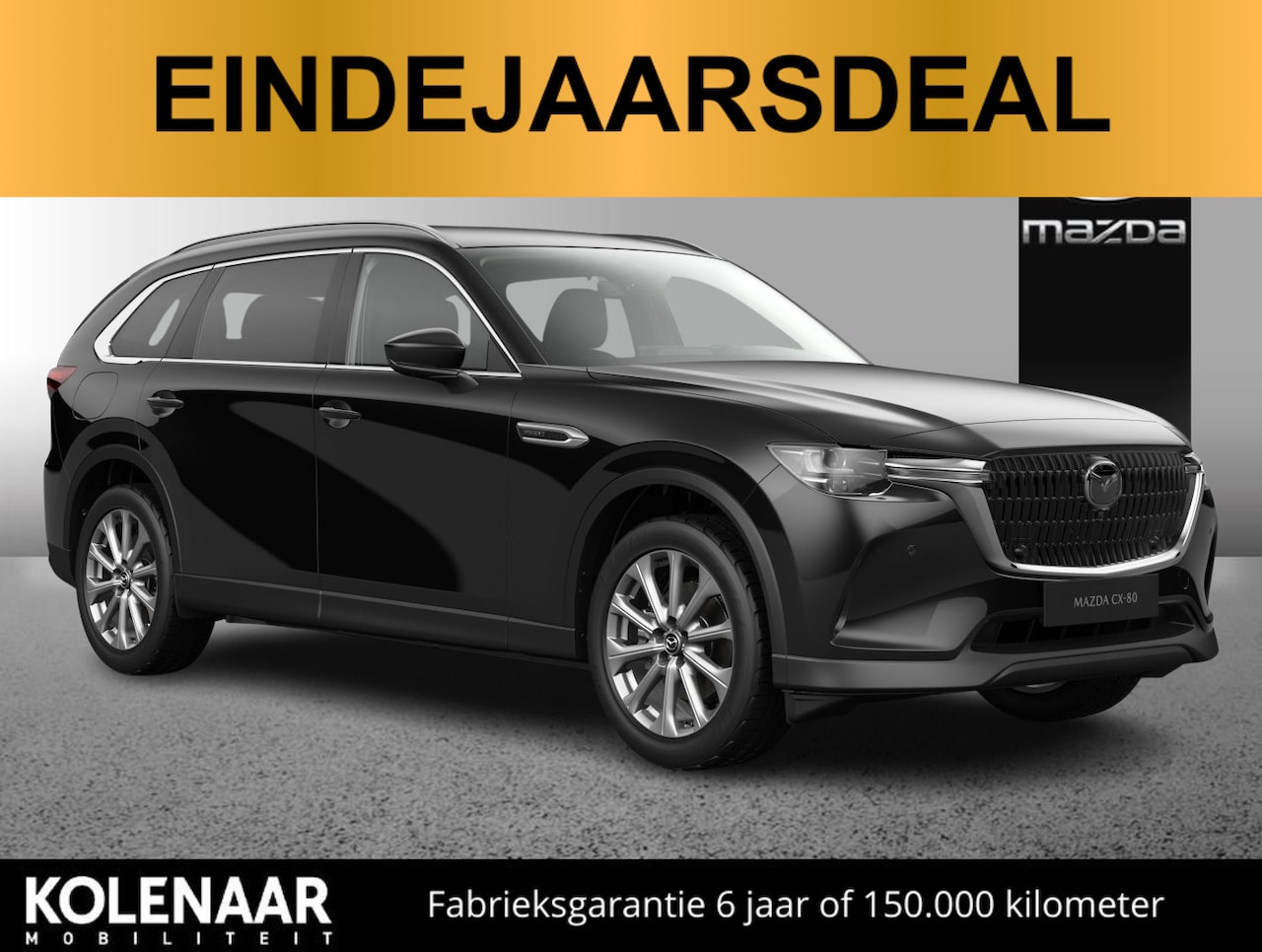 Mazda CX-80 - Exclusive-Line 2.5 e-Sky PHEV 327 AWD Automaat /Eindejaarsdeal!/€10.500,- voordeel!/Direct - AutoWereld.nl