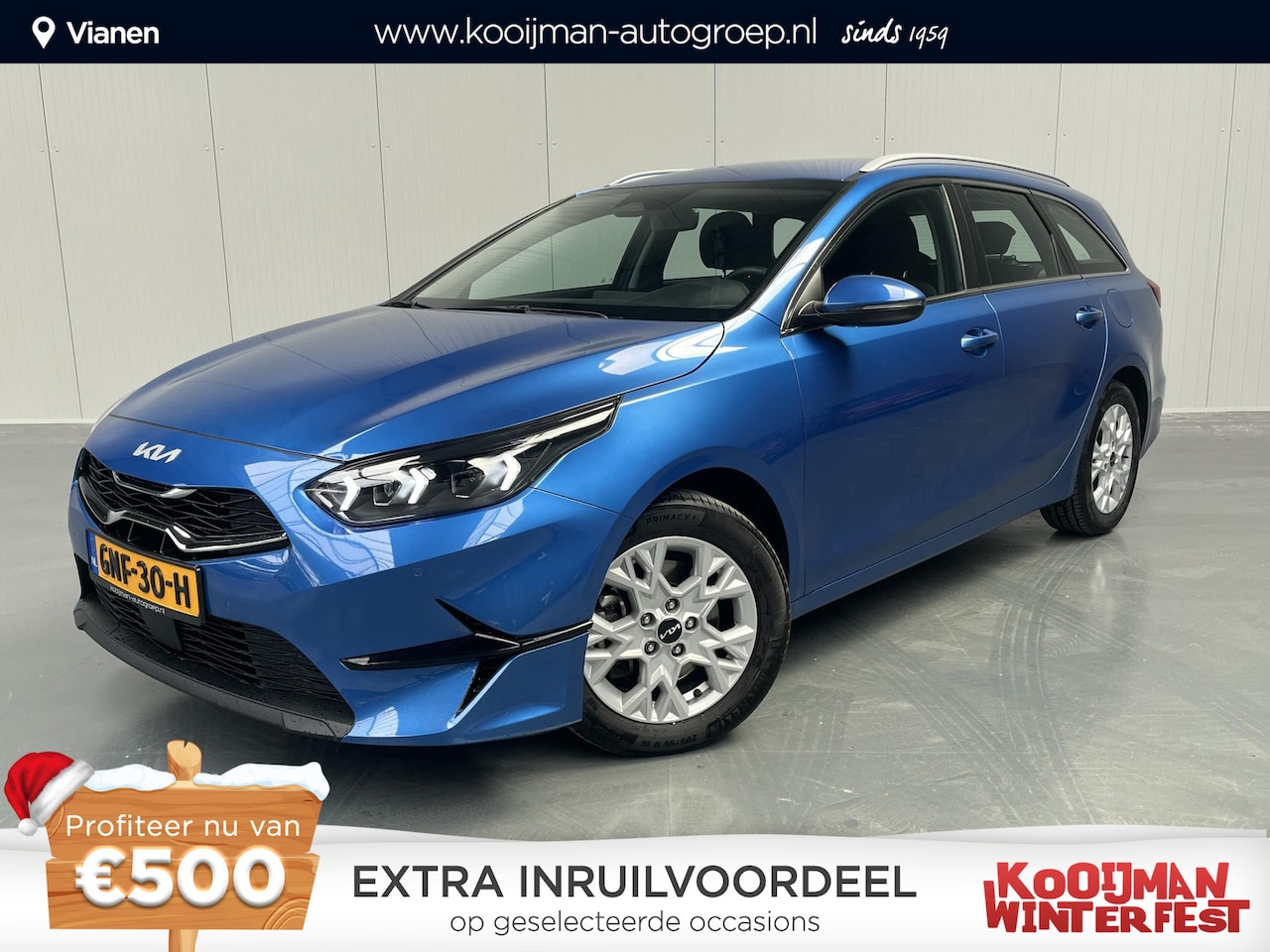 Kia Cee'd Sportswagon - Ceed 1.0 T-GDi DynamicLine , Ruime Gezinswagen met Lage Kilometerstand, CruiseControl, App - AutoWereld.nl