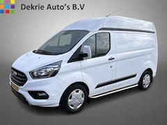 Ford Transit Custom - 340 2.0 TDCI Euro6 131PK H2 Trend 3Pers *ideaal voor Camper* / Navigatie / Pdc./ Airco / D