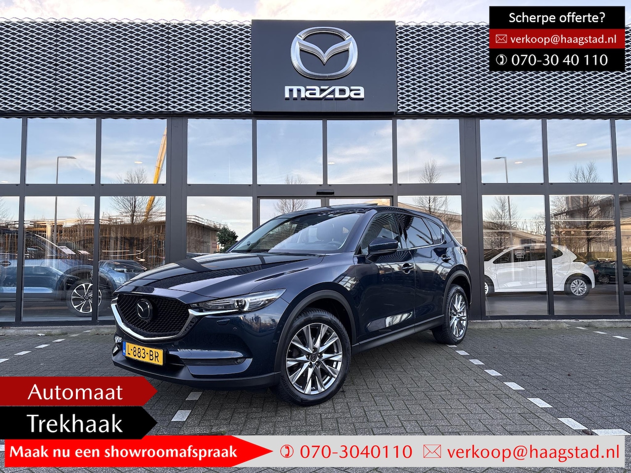 Mazda CX-5 - 2.0 SkyActiv-G 165 Luxury 1e Eigenaar / Dealer Onderhouden / Trekhaak - AutoWereld.nl