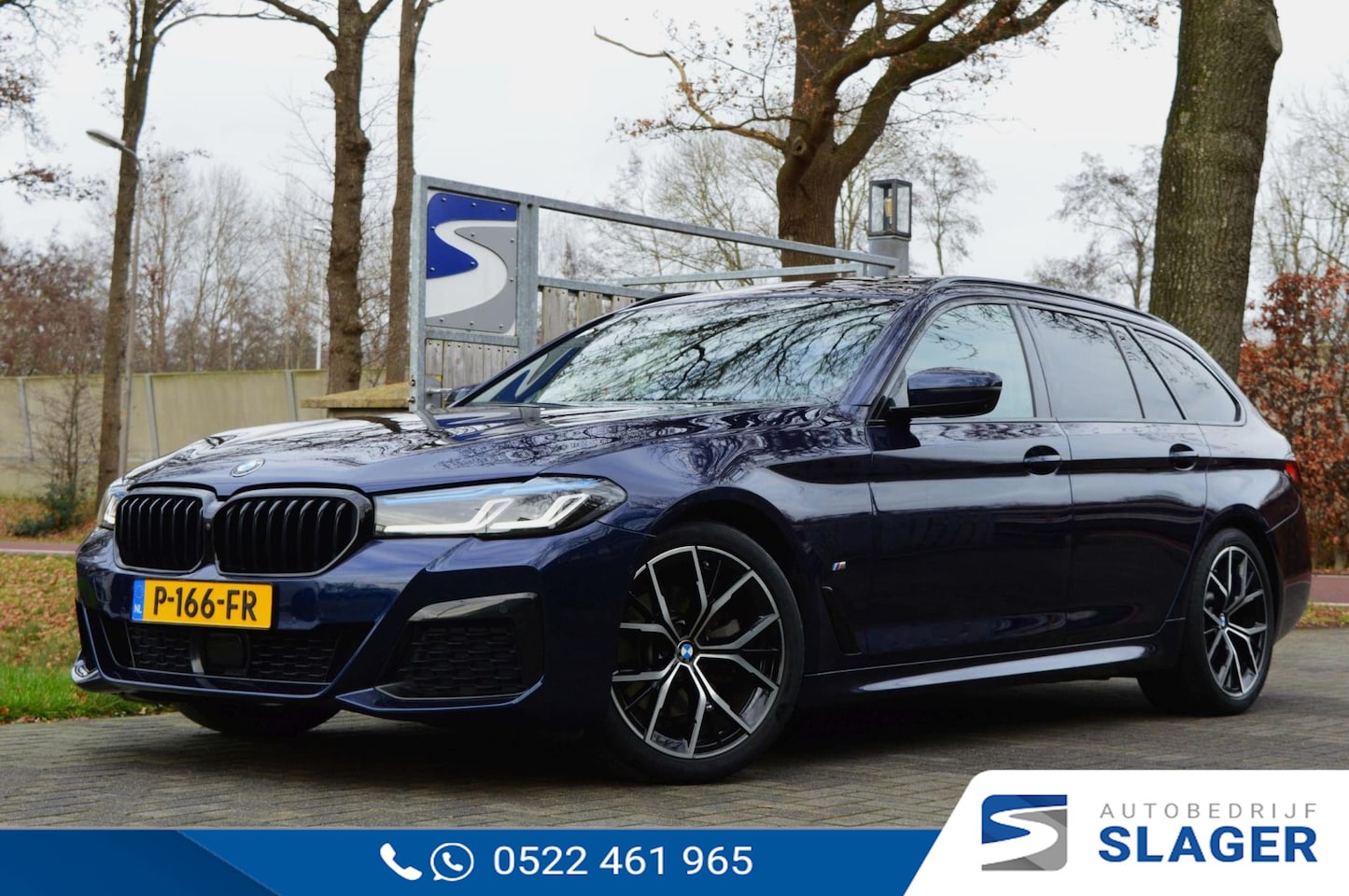 BMW 5-serie Touring - 520i High Executive Edition M-Sport|ACC|Pano|HUD|Laser|360|Trekhaak - AutoWereld.nl