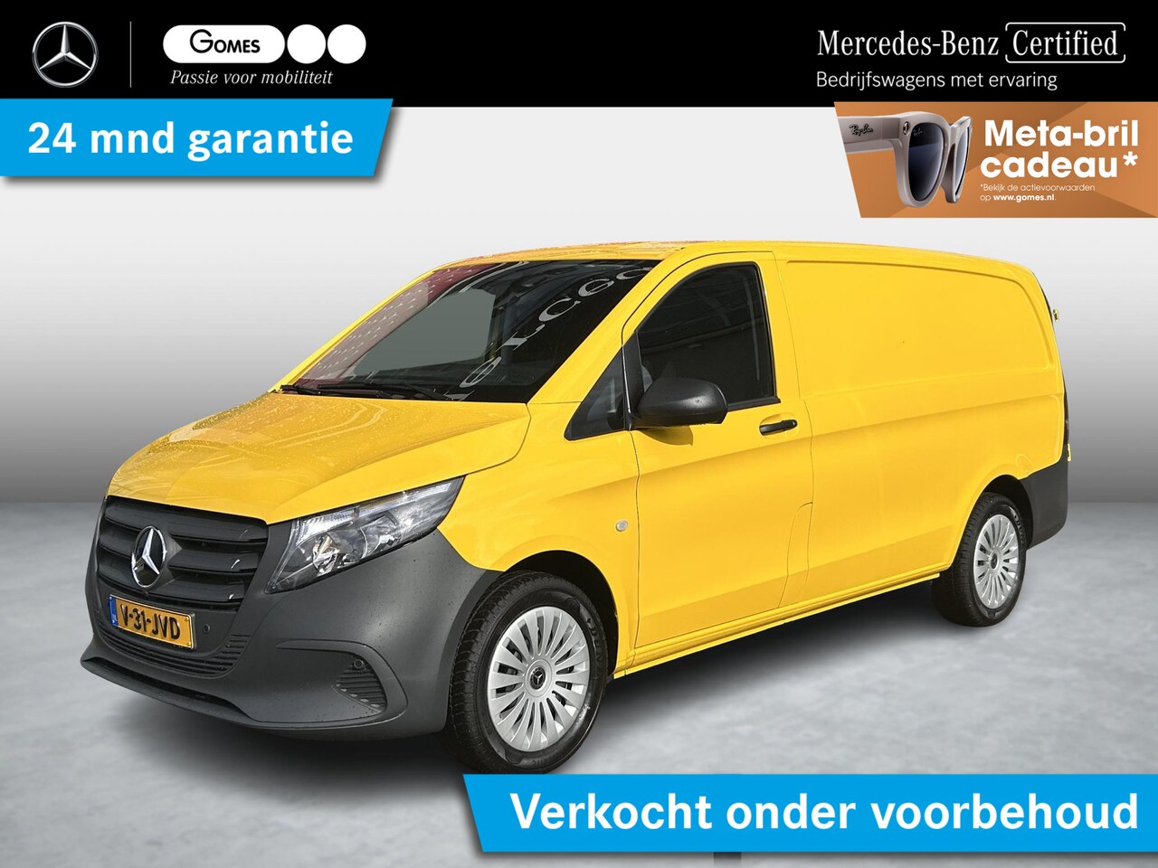 Mercedes-Benz Vito - 114 CDI L2 Pro | Cruise Control | Achterruitrijcamera | Navigatie - AutoWereld.nl