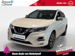 Nissan Qashqai - 1.3 DIG-T Tekna + Trekhaak | Leder | 360 graden camera | Dealeronderhouden | BOSE |
