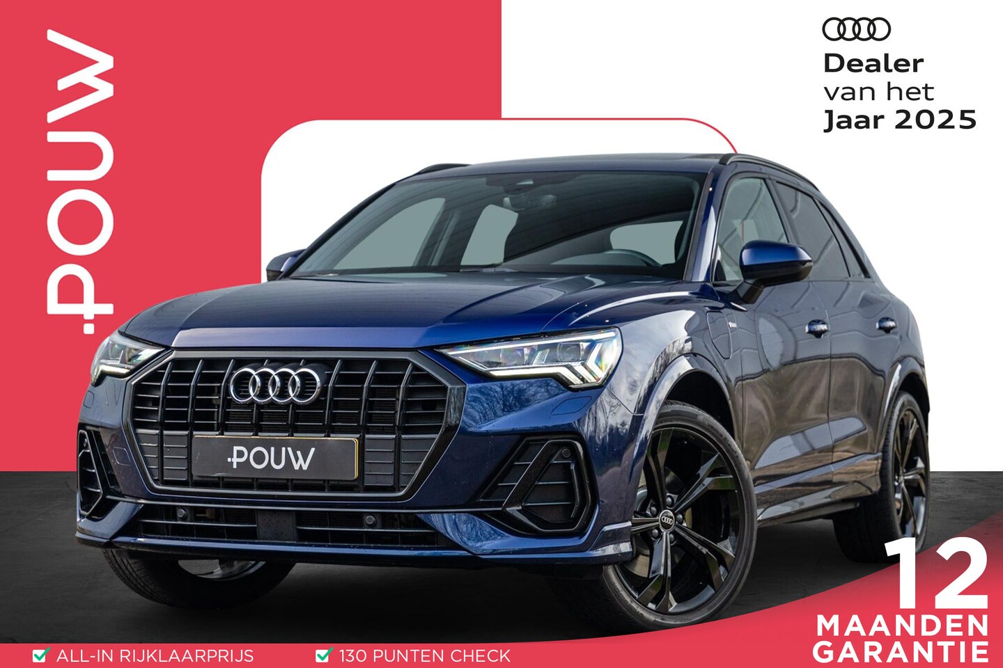 Audi Q3 - 45 TFSIe 245pk PHEV S Edition | Panoramadak | Matrix-LED | Sonos 3D | PDC | Adaptive Cruis - AutoWereld.nl