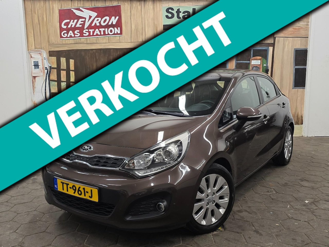 Kia Rio - 1.2 CVVT Design Edition/AIRCO/CRUISE/HISTORIE/ - AutoWereld.nl
