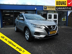Nissan Qashqai - 1.3 DIG-T 140pk Nav Ecc Lmv Trekhaak Panoramadak Camera Pdc 59244 Km Rijklaarprijs