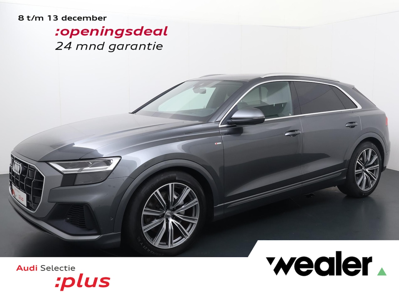 Audi Q8 - 55 TFSI quattro Pro Line Plus | 340 PK | Automaat | Adaptive Cruisecontrol | Stoelverwarmi - AutoWereld.nl