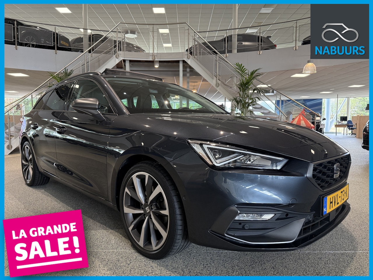 SEAT Leon Sportstourer - 1.5 TSI FR Business Intense 1.5 TSI FR Business Intense, Pano, Camera, Adaptive - AutoWereld.nl