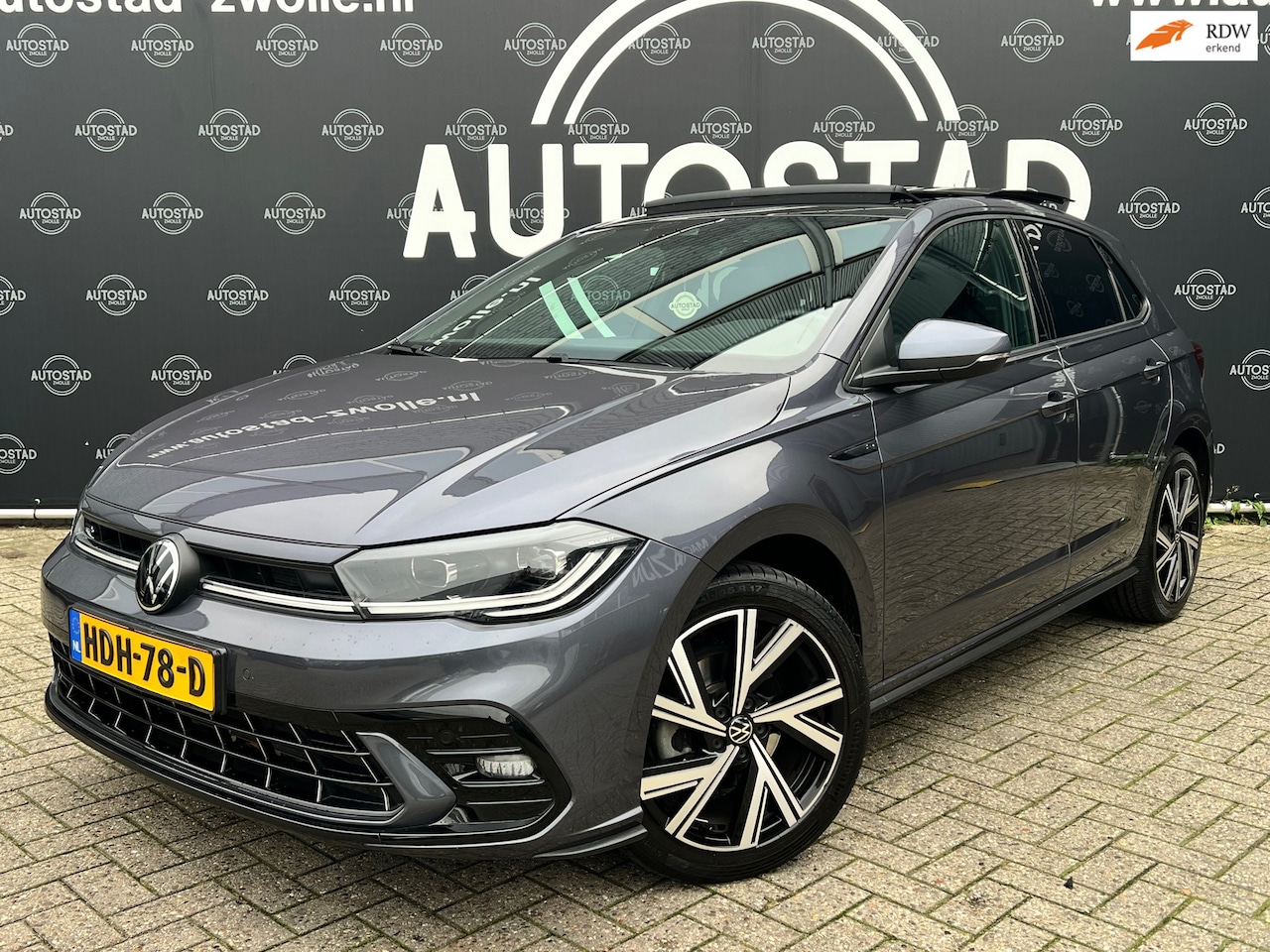 Volkswagen Polo - 1.0 TSI 3x R-Line/Automaat/ Virtual Cockpit/Pano/Apple Carplay - AutoWereld.nl