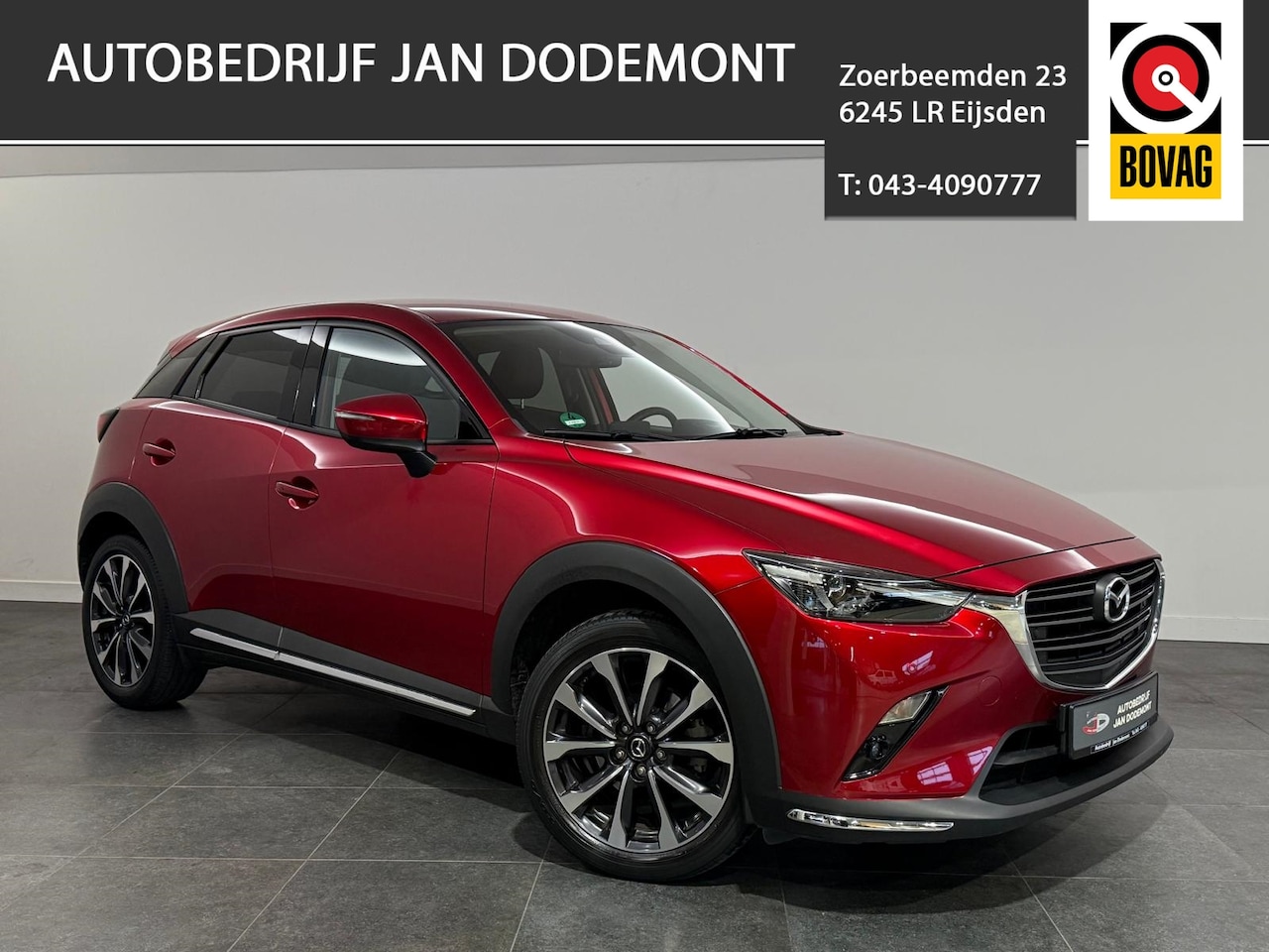 Mazda CX-3 - 2.0 SKYACTIV-G 121pk AUT Luxury Apple en Android Carplay - AutoWereld.nl