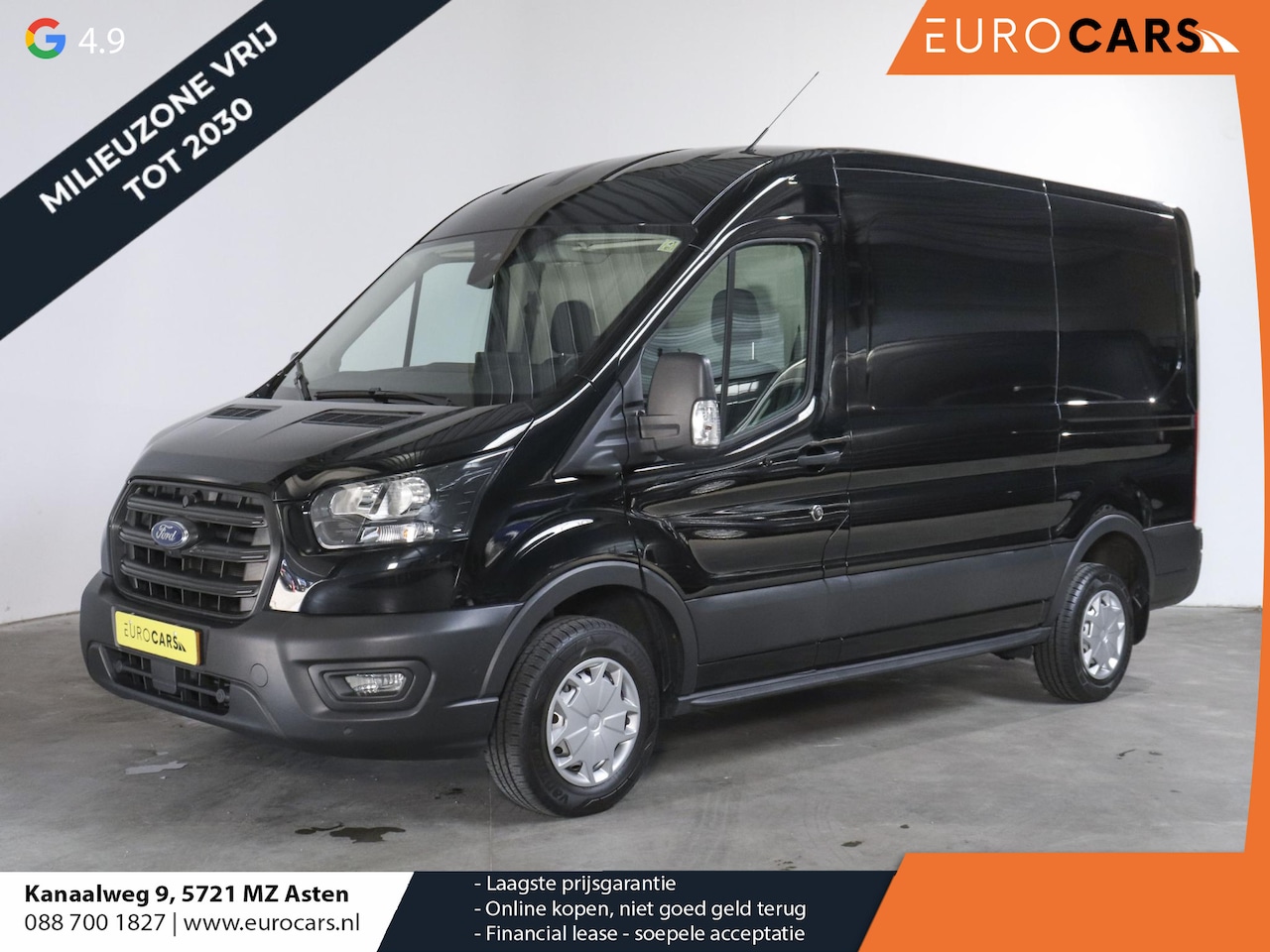 Ford Transit - 290 2.0 TDCI L2H2 Trend Airco Bluetooth Camera Cruise Control - AutoWereld.nl