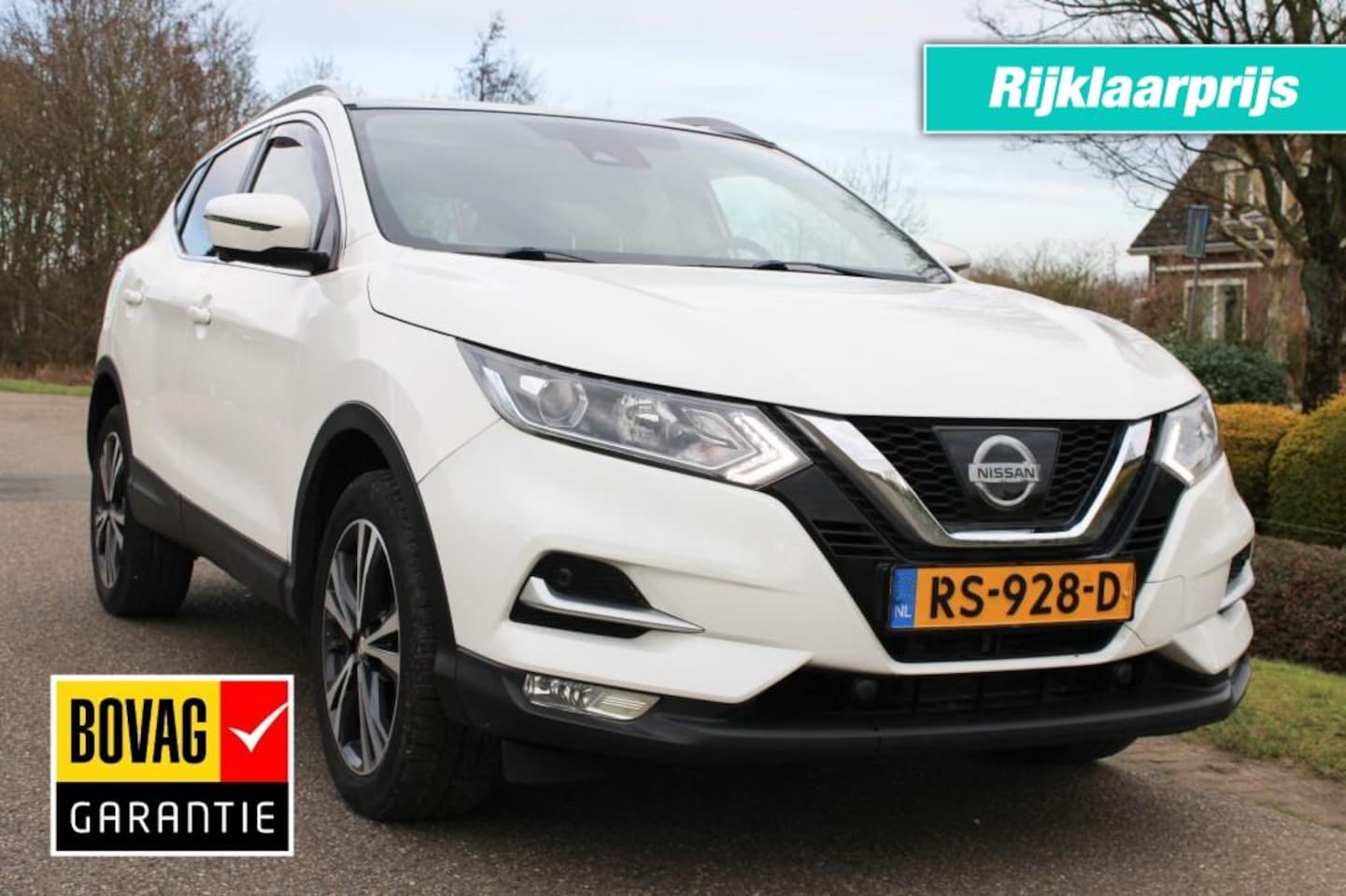 Nissan Qashqai - 1.2 115pk N-Connecta automaat ECC/navi/camera/cruise/PDC/panodak - AutoWereld.nl