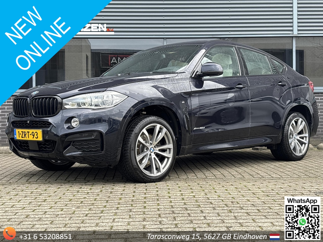 BMW X6 - xDrive40d High Executive | Nappa Leder | Pano | Harman Kardon | Climate | Cruise | Navi | - AutoWereld.nl