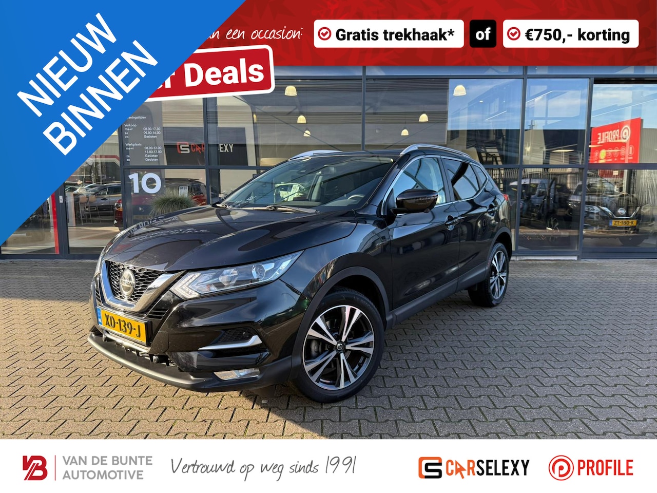 Nissan Qashqai - 1.2 N-Connecta *Panoramadak & Cruise Control* - AutoWereld.nl