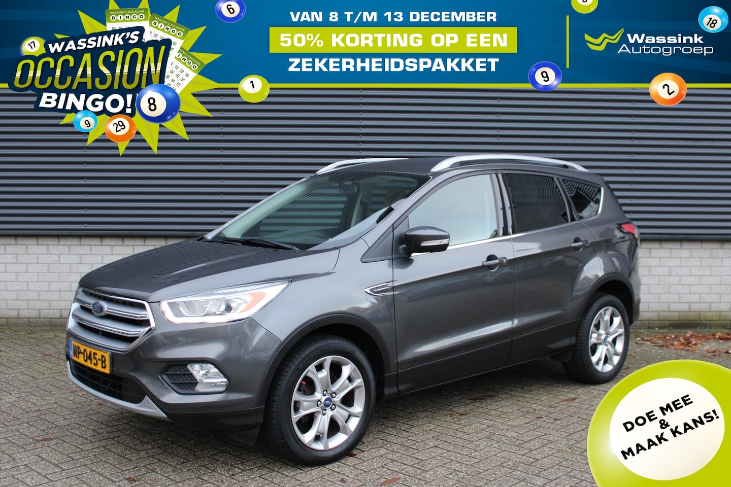 Ford Kuga - Trend Ultimate 120pk 2WD I Leer I Winter Pack I Navigatie I Trekhaak 1.800kg I Parkeersens - AutoWereld.nl