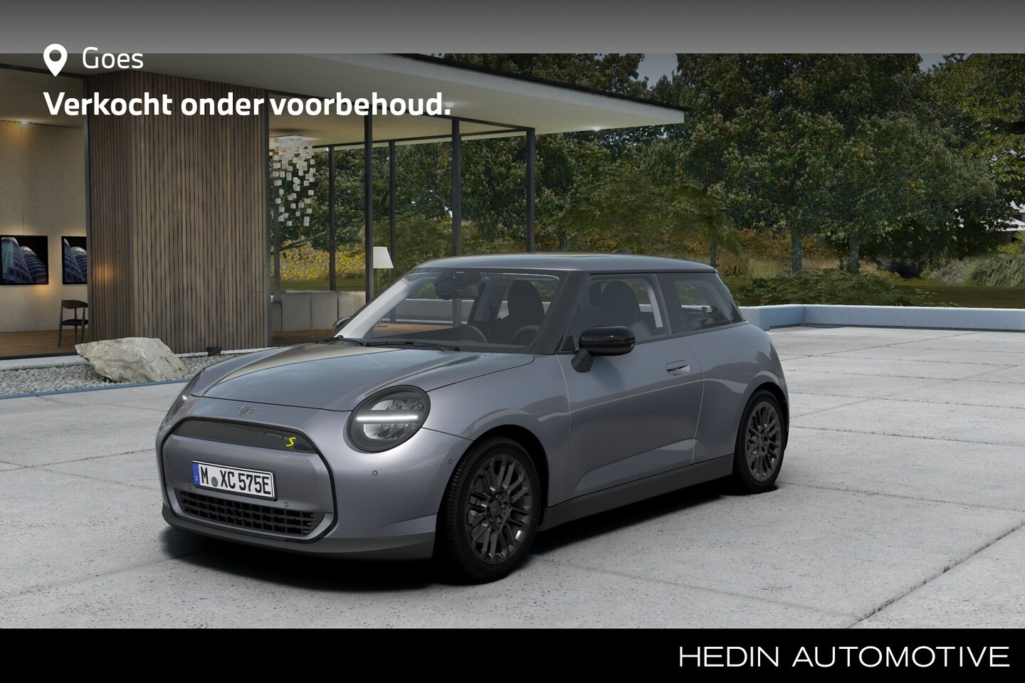 MINI Mini-Electric - Cooper SE Essential 54.2 kWh Melting Silver | Essential Trim | 17' U-Spoke grey VRD GS FS - AutoWereld.nl