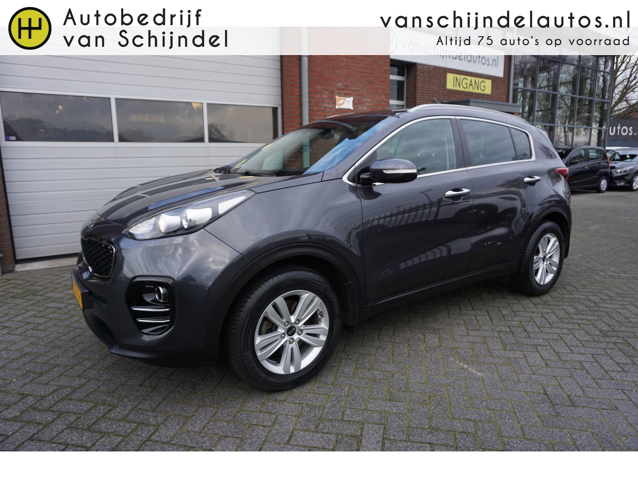 Kia Sportage - 1.6 GDI DYNAMICLINE NOV 2016 NIEUW MODEL CAMERA STOELVERWARMING V+A NAVIGATIE ECC AIRCO CR - AutoWereld.nl