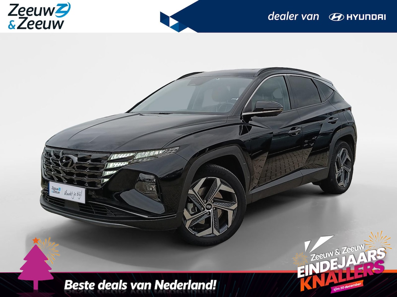 Hyundai Tucson - 1.6 T-GDI HEV Premium ALS NIEUW! | TREKHAAK! | 39.000KM! - AutoWereld.nl