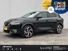 Nissan Qashqai - 1.3 MHEV Xtronic Tekna Plus / Trekhaak (1.800 KG ) / All season banden / Panoramadak / Led