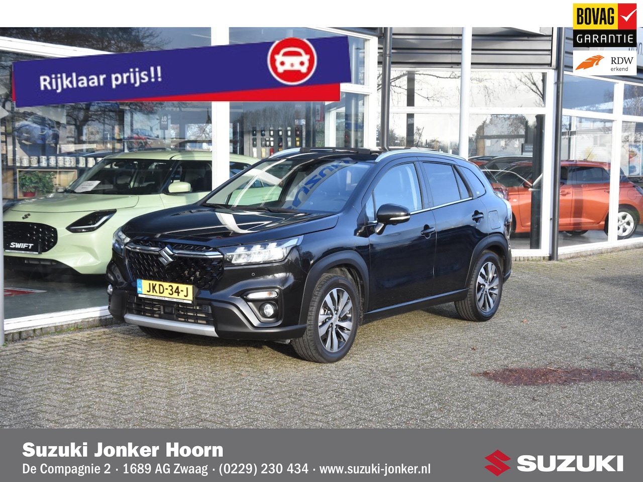 Suzuki S-Cross - 1.4 Boosterjet Style Smart Hybrid Panoramadak - AutoWereld.nl