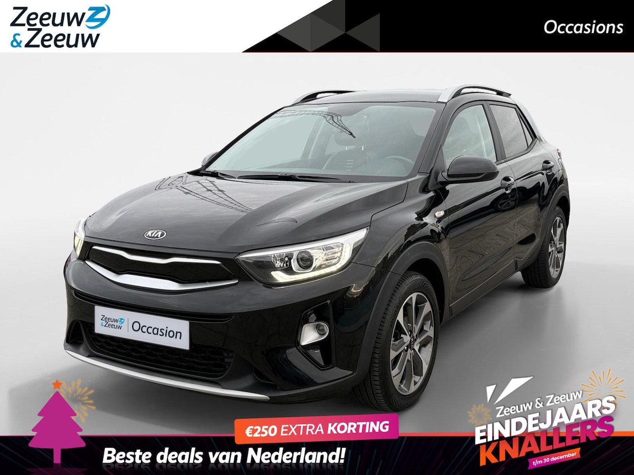 Kia Stonic - 1.0i Turbo Sports Edition 1e Eigenaar | Metallic lak | Fabrieksgarantie | NAP - AutoWereld.nl