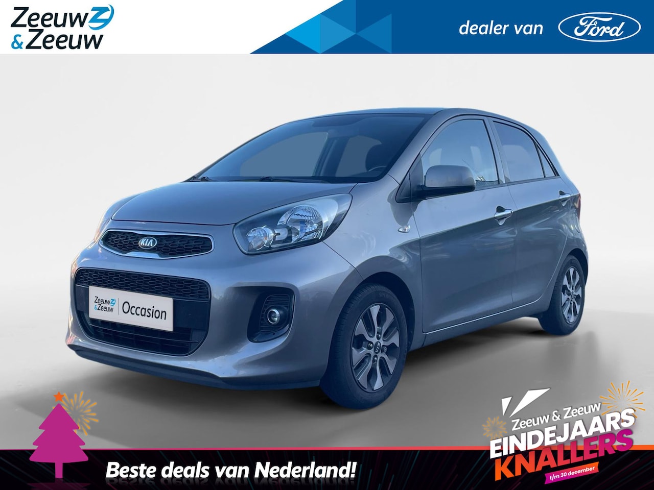 Kia Picanto - 1.0 CVVT ComfortPlusLine Navigator | LM velgen | Airco | Camera - AutoWereld.nl