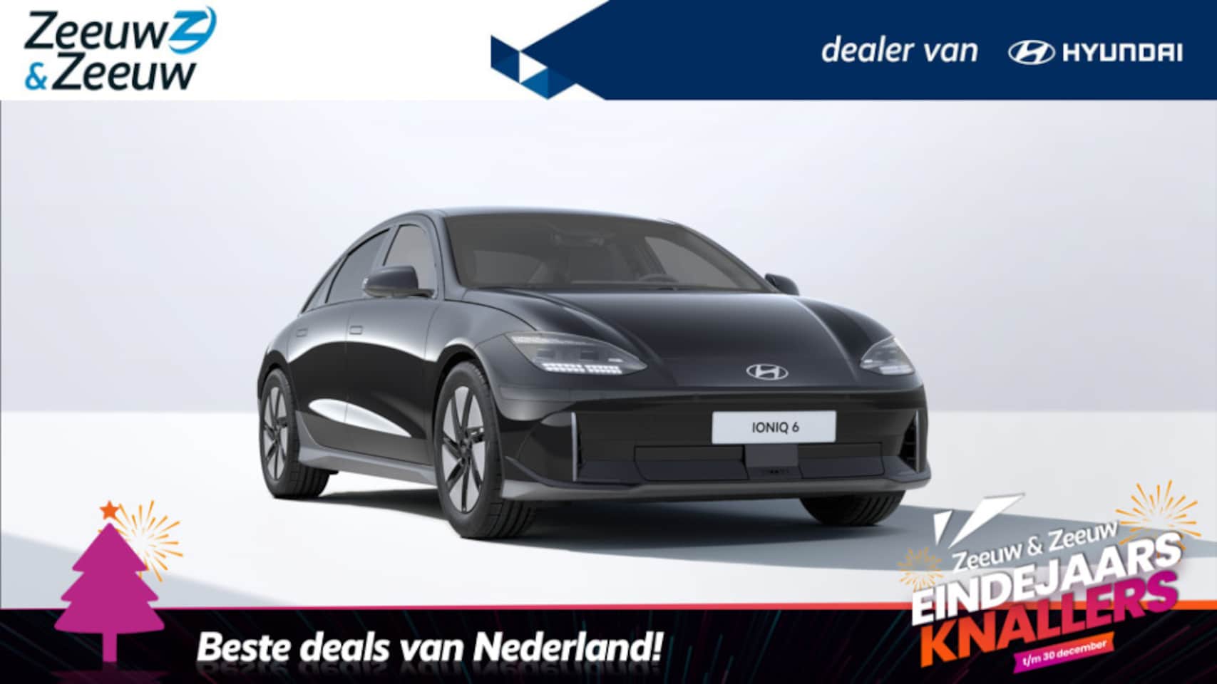 Hyundai IONIQ 6 - Connect 53 kWh Voorraad actie! | Private lease voor 475,-!! | 8400,- Korting! | OP = OP | - AutoWereld.nl