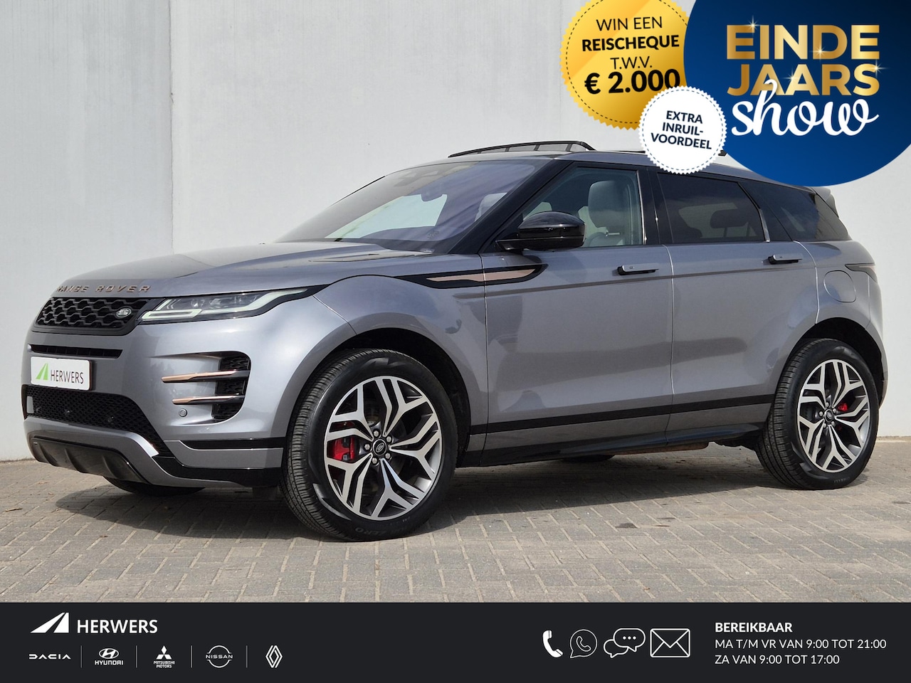 Land Rover Range Rover Evoque - AWD Autobiography PHEV Automaat / Schuif- en Kantel Dak / Lederen Bekleding / Elektrische - AutoWereld.nl