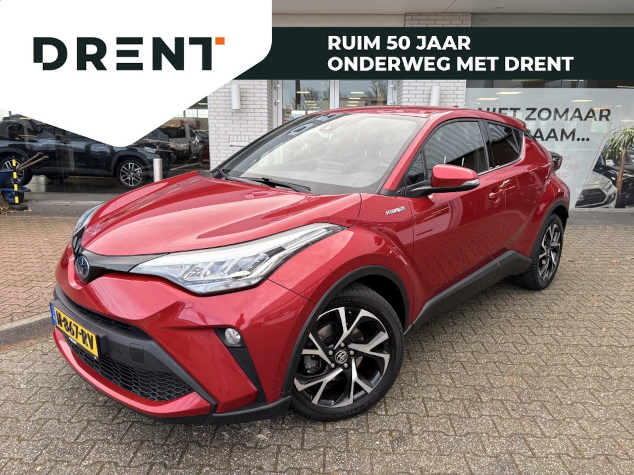 Toyota C-HR - 1.8 Hybrid First Edition | Stuur+Stoelverming | Sensoren V/A | - AutoWereld.nl