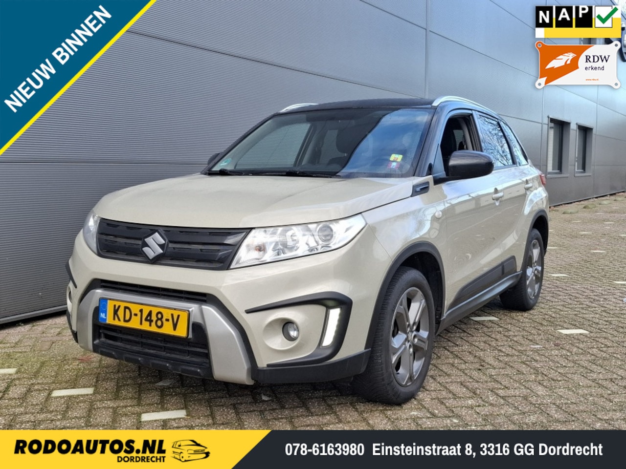 Suzuki Vitara - 1.6D Exclusive Navi/Camera/Airco ✅ - AutoWereld.nl