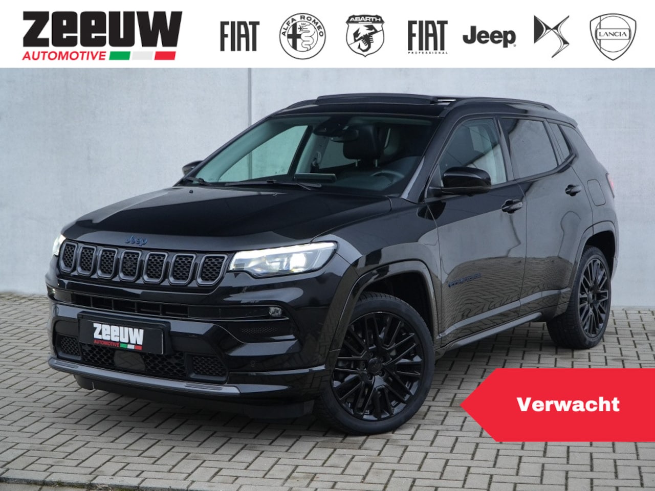 Jeep Compass - 4xe 240 PK Hybrid S | Leder | Pano | Winter | 360Cam | 19" - AutoWereld.nl