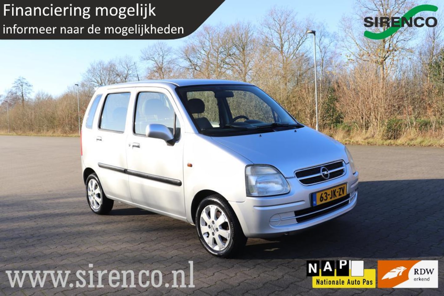 Opel Agila - 1.2-16V Comfort centrale vergrendeling nieuwe apk stuurbekrachtiging - AutoWereld.nl