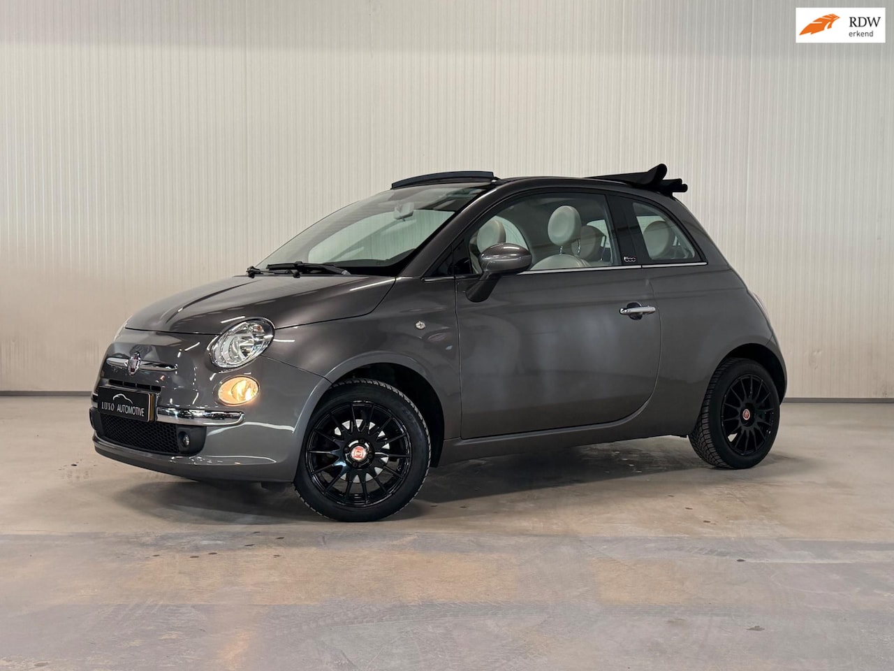 Fiat 500 C - Fiat 500 1.2 Lounge | CABRIO | PARKEERSENSOR |EL. RAMEN |AIRCO - AutoWereld.nl