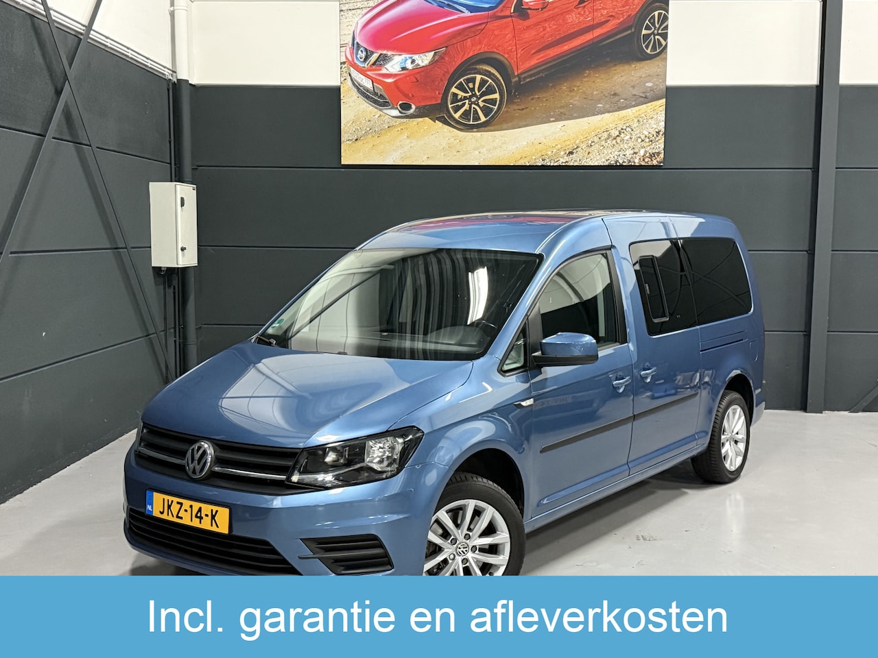 Volkswagen Caddy Maxi - 1.4 TSI 125pk Automaat Rolstoelauto 5+1 - Ruime XXL Ombouw - Alle Opties - Rolstoelvervoer - AutoWereld.nl