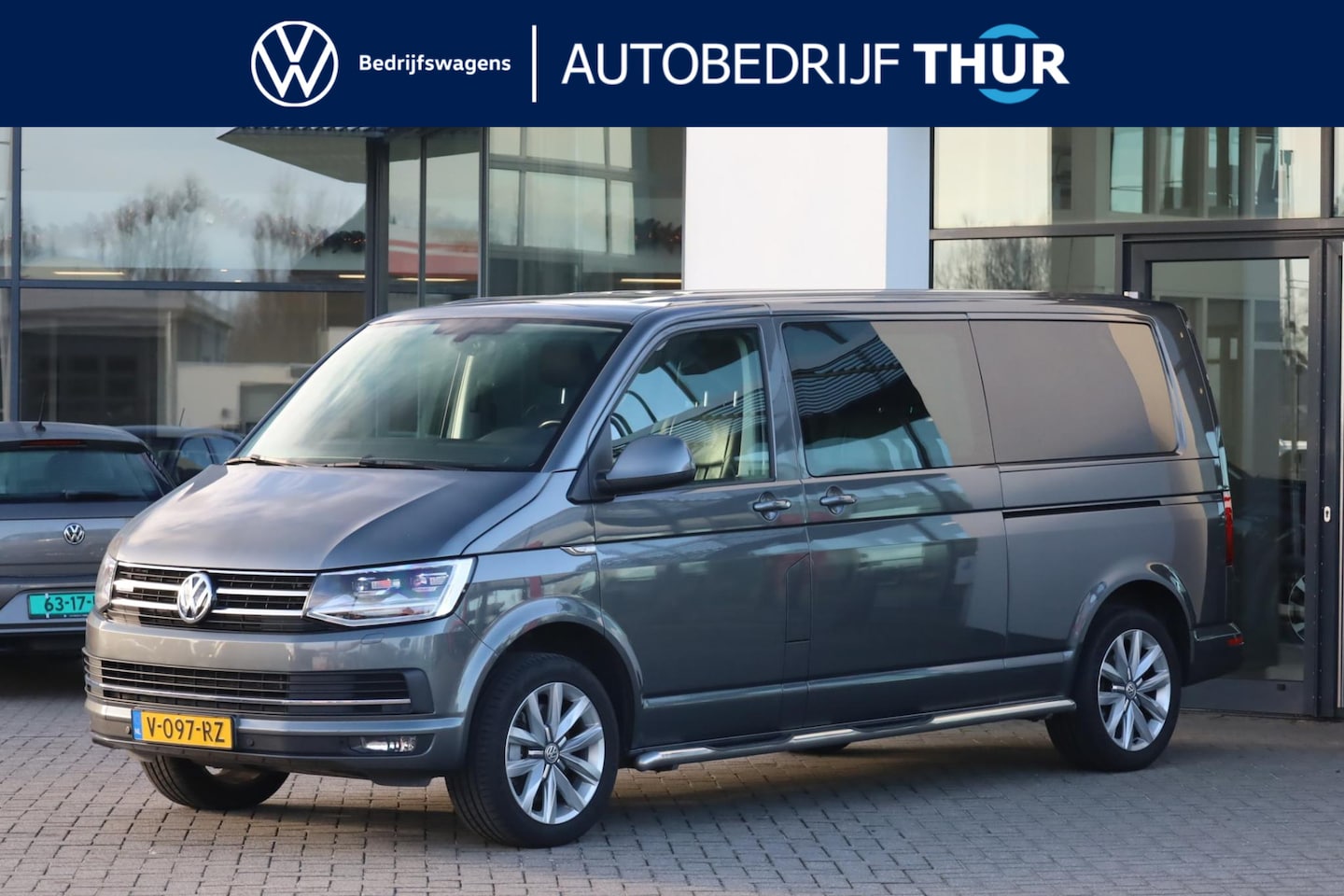 Volkswagen Transporter - 2.0 TDI L2H1 DC 4Motion Highline 2.0 TDI L2H1 DC 4Motion Highline 204PK / 150kW DSG, 4-motion 4 x 4 Dubbele cabine, trekhaa - AutoWereld.nl