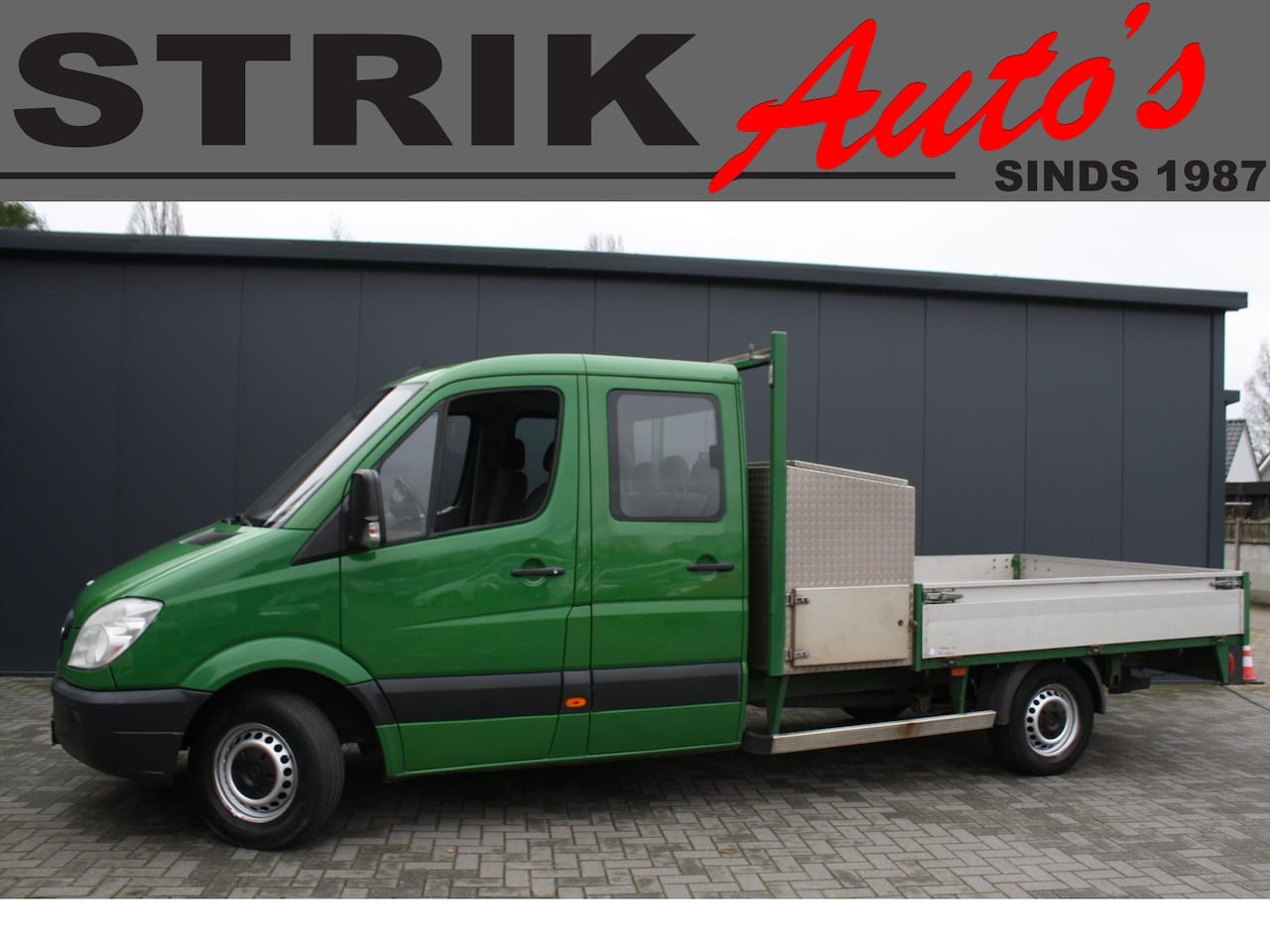 Mercedes-Benz Sprinter - 313 2.2 CDI EURO 5 432 DUBBELE CABINE - AIRCO - 6-PERSOONS - TREKHAAK - AutoWereld.nl