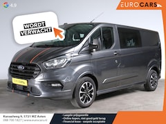 Ford Transit Custom - 320 2.0 TDCI L2H1 170PK Sport Dubbele Cabine Aut. Airco ACC Bluetooth Navi Trekhaak