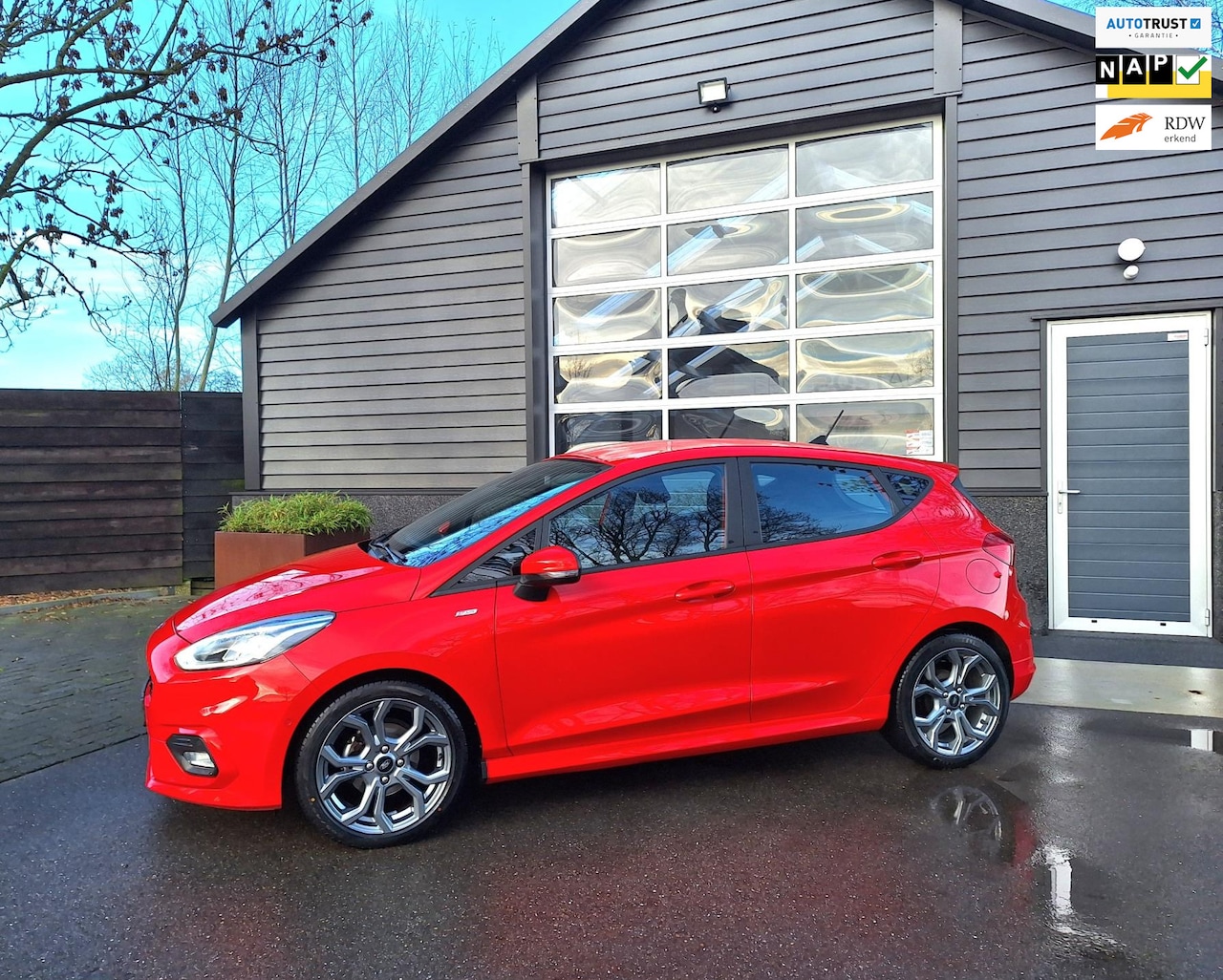 Ford Fiesta - 1.0 EcoBoost ST-Line 1e Eig. BTW-Auto, Full-Map Navi, Apple Carplay, Cruise-Control Adap, - AutoWereld.nl