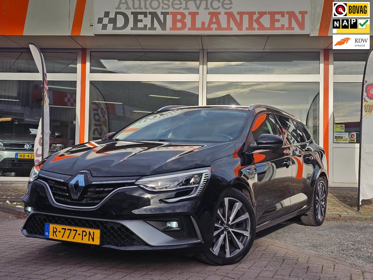 Renault Mégane Estate - 1.3 TCe 160 R.S. Line Sport Automaat BJ.2022 / Groot Navi / Camera / Led Kopl / Clima / 17 - AutoWereld.nl